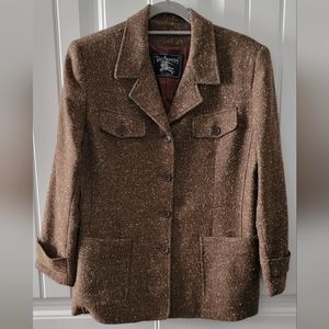 Vintage Burberry Women's Coat (1991)